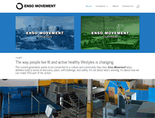 Tablet Screenshot of ensomovement.com